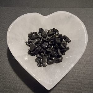 Black Tourmaline Crystal Chips 50g