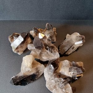 Small Smoky Quartz Clusters