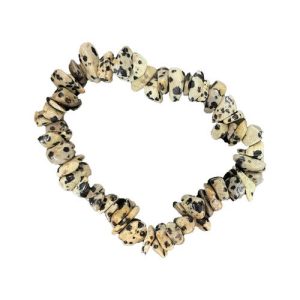 Dalmatian Jasper Chip Bracelet