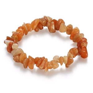 Carnelian Chip Bracelet