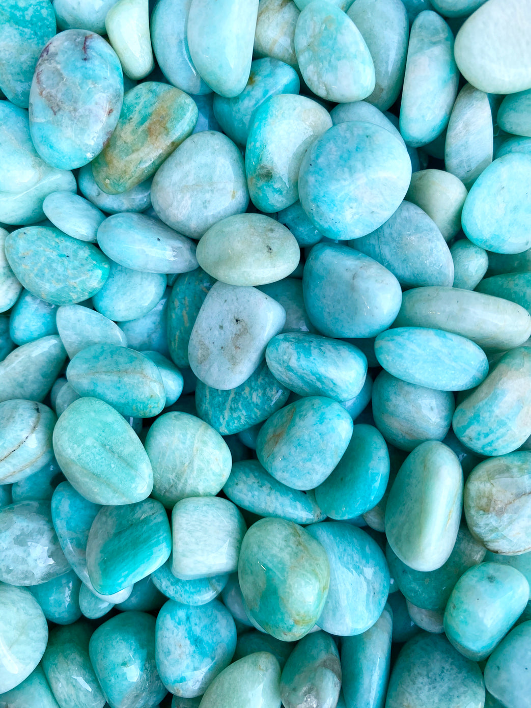 Amazonite Tumbled Stones