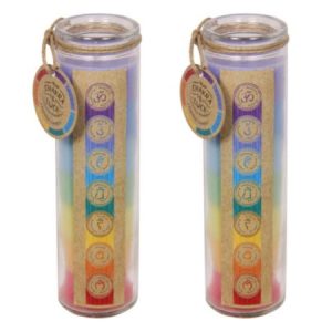 Chakra and Luck 7 Layered Candle