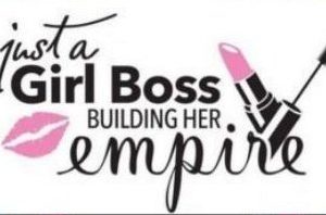Just a girl boss building her empire Decal