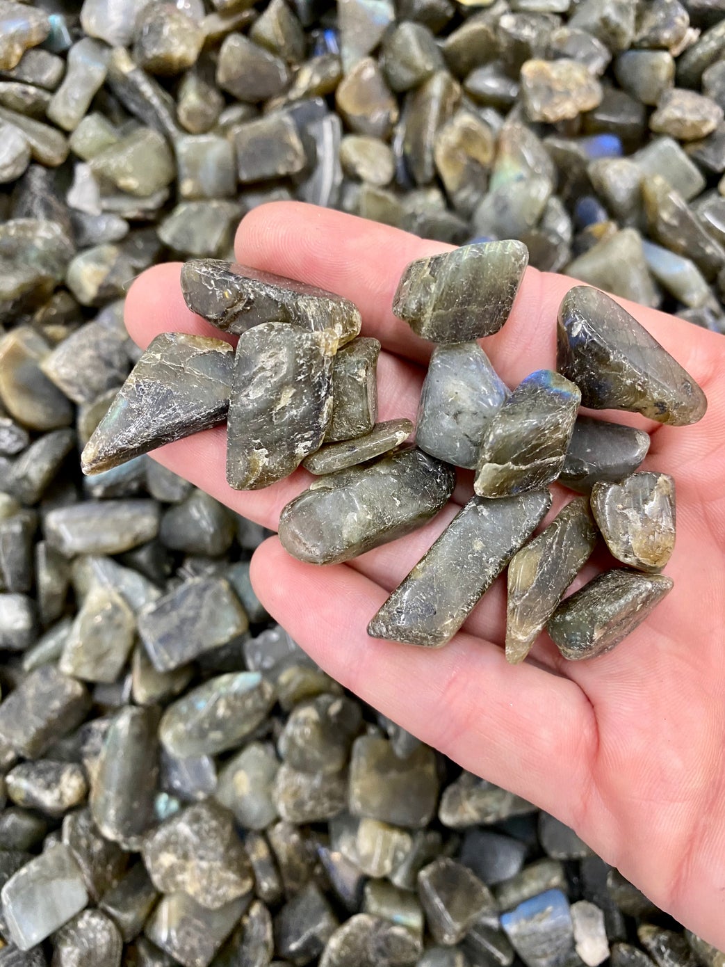 Labradorite Freeform Tumbled Small