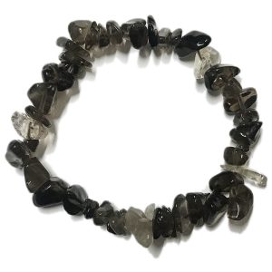 Smokey Quartz Chip Bracelet