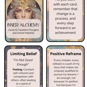 Inner Alchemy : Cards to Transform Thoughts and Unlock Potential